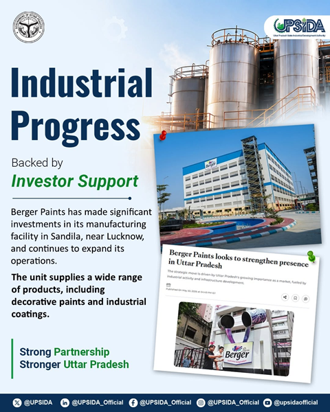 UPSIDA: Industrial progress backed by investor confidence